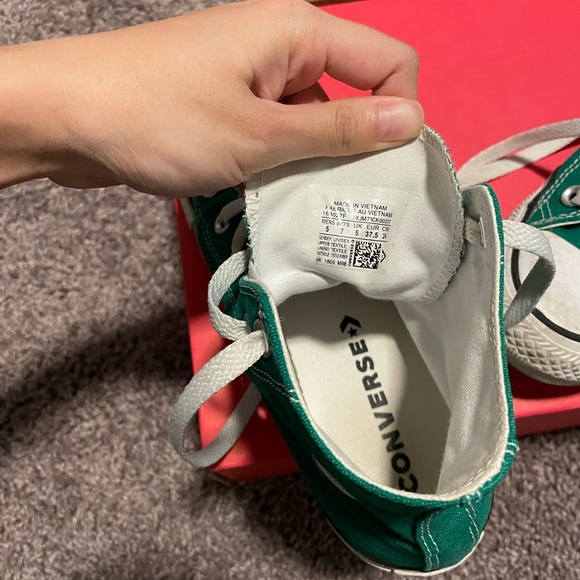 Green converse high too sneakers - Picture 4 of 4